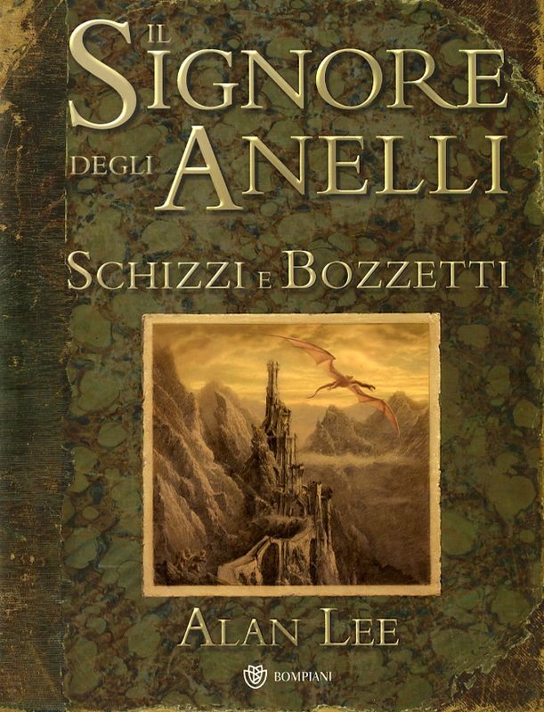 SIGNORE DEGLI ANELLI SCHIZZI E BOZZ
