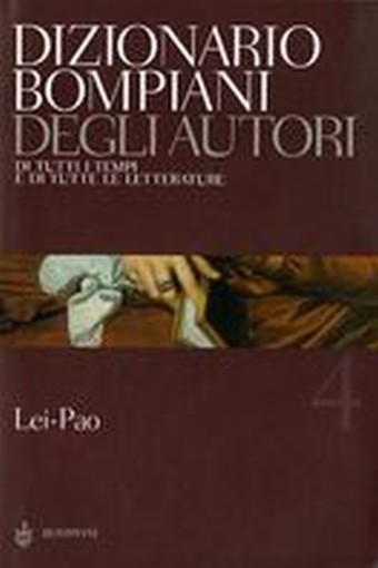 DIZIONARIO DEGLI AUTORI 4