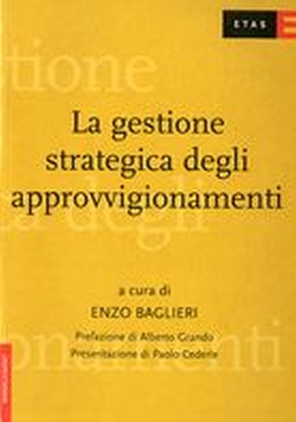 GESTIONE STRATEGICA DEGLI APPROVVIG