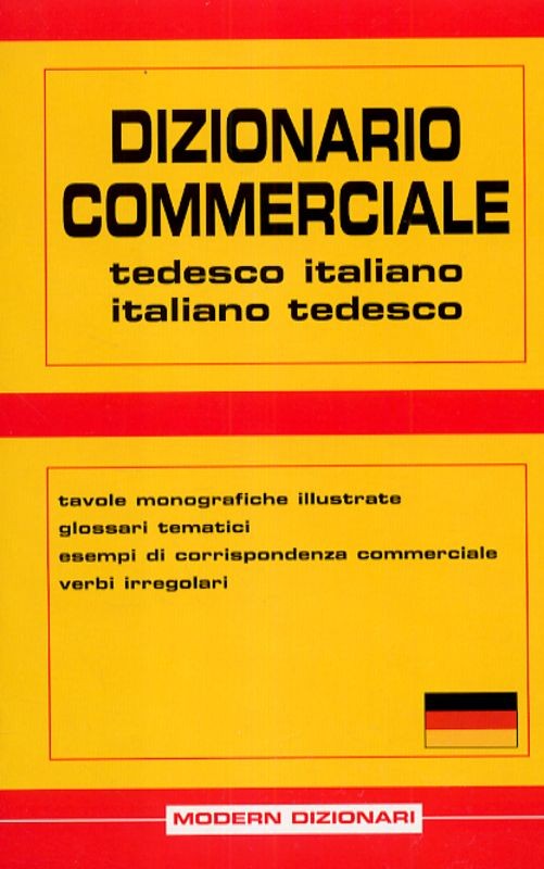 DIZIONARIO COMMERCIALE TEDESCO/ITAL