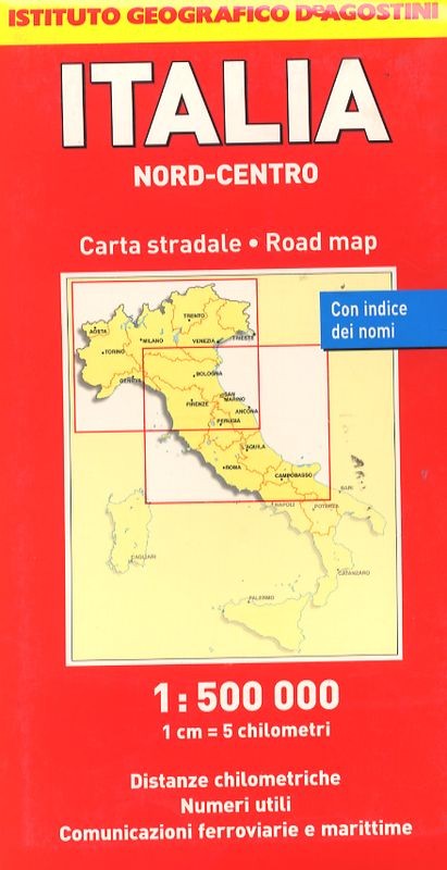 ITALIA NORD-CENTRO (CARTINA)
