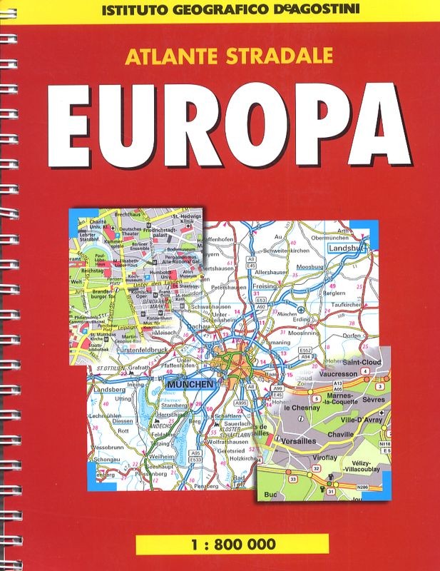 ATLANTE STRADALE EUROPA