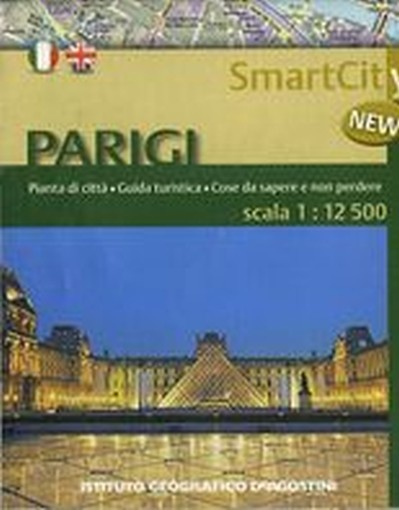 PARIGI                    (CARTINA) aa.vv