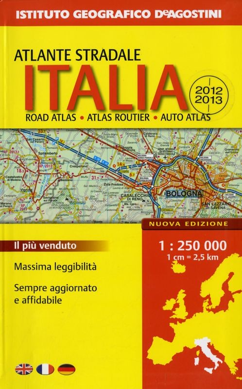 ATLANTE STRADALE ITALIA 1:250