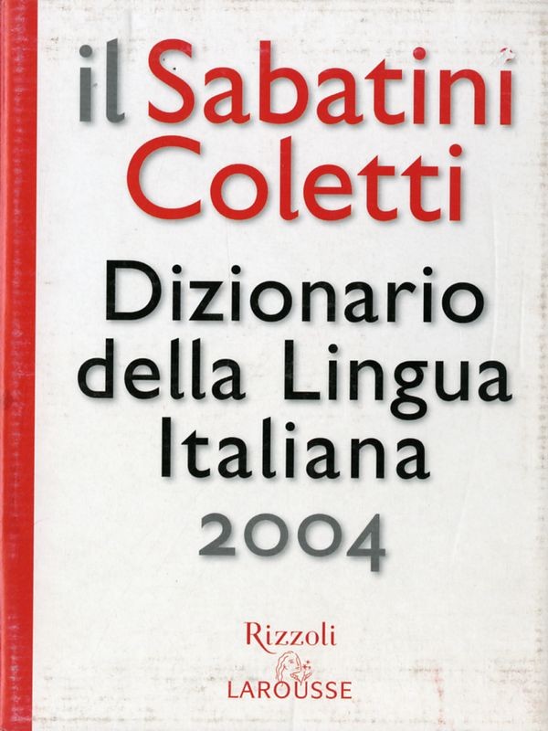SABATINI COLETTI DIZIONARIO LINGUA