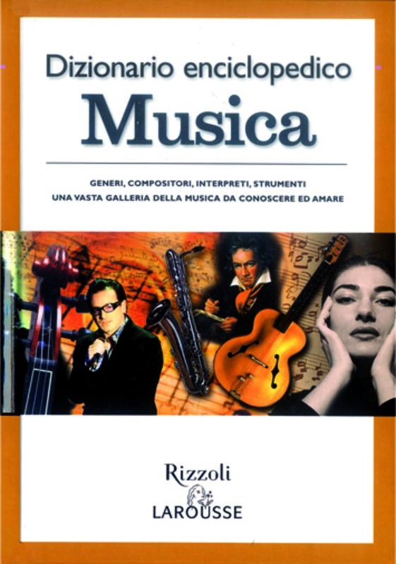 MUSICA DIZIONARIO ENCICLOPEDICO