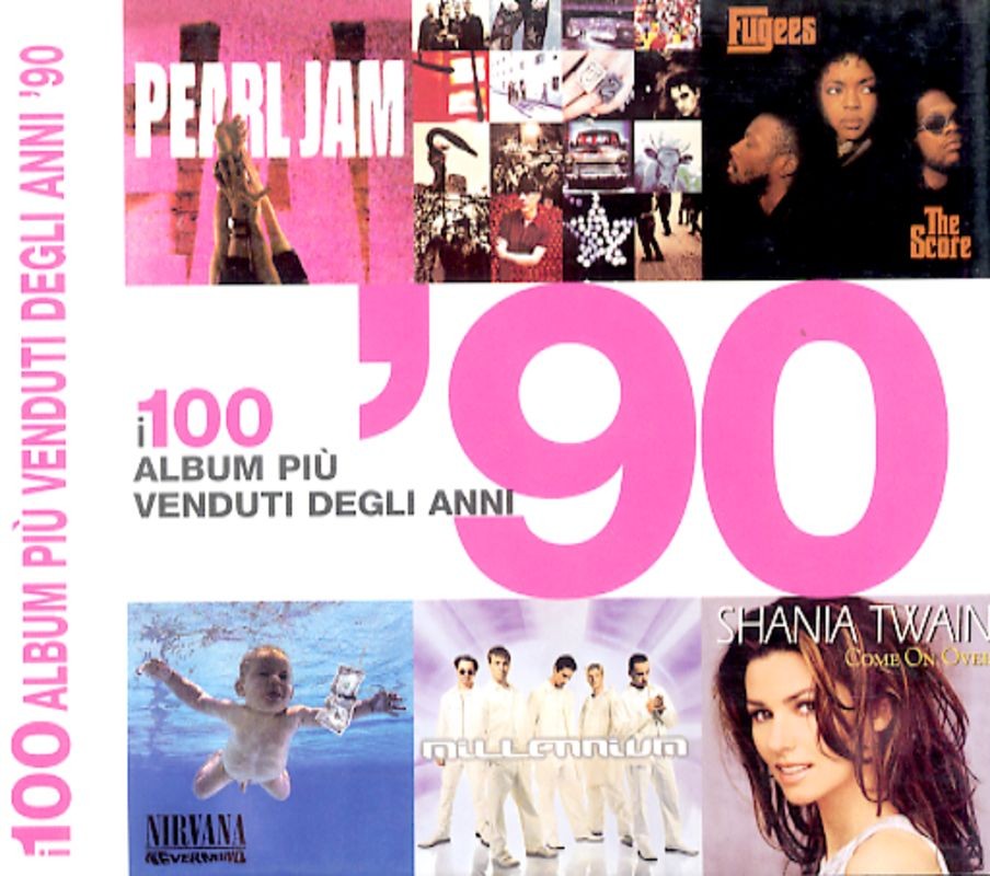 100 ALBUM PIU' VENDUTI ANNI'90