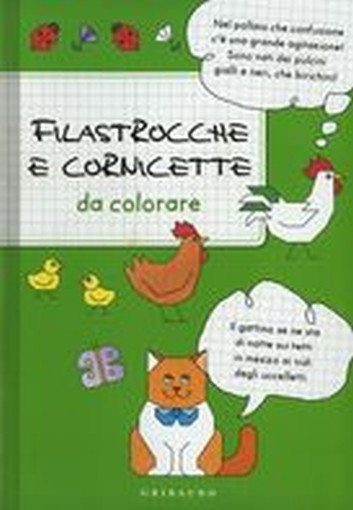 FILASTROCCHE E CORNICETTE DA COLORA