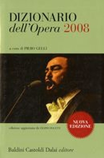 DIZIONARIO DELL'OPERA 2008