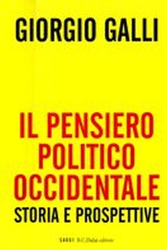 PENSIERO POLITICO OCCIDENTALE (IL)