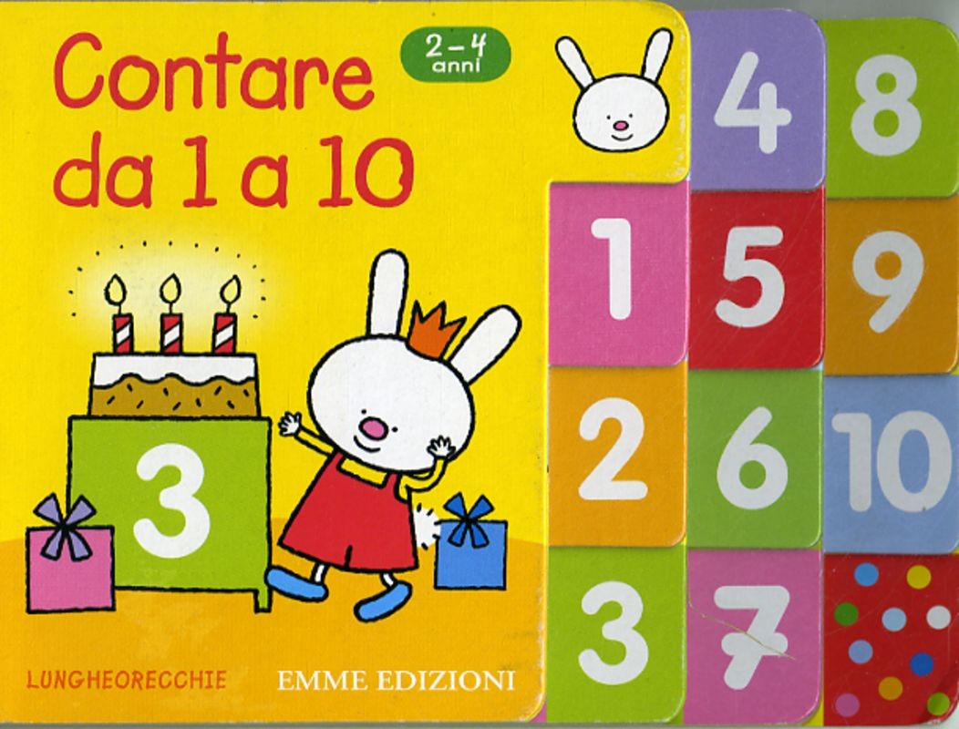 CONTARE DA 1 A 10