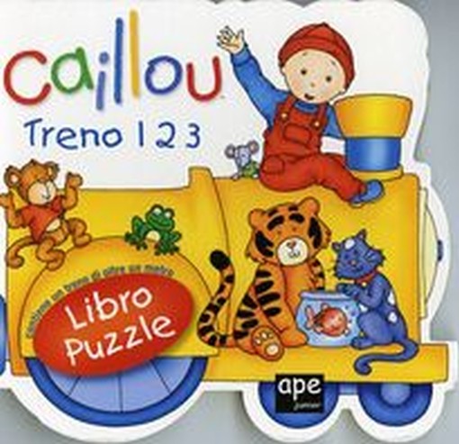 CAILLOU TRENO 1 2 3