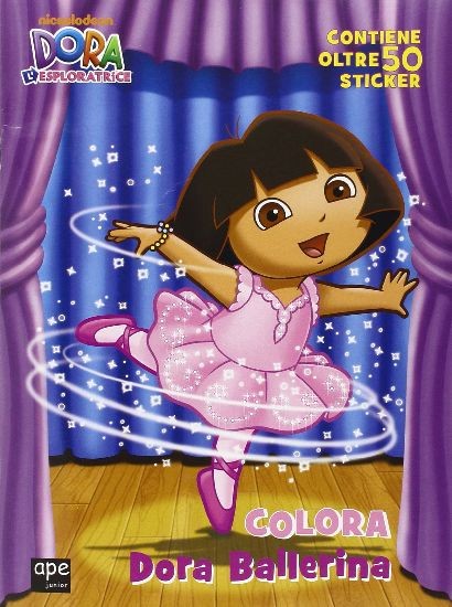 DORA COLORA DORO BALLERINA aa.vv
