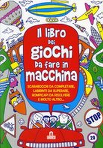 LIBRO DEI GIOCHI DA FARE IN MACCHIN