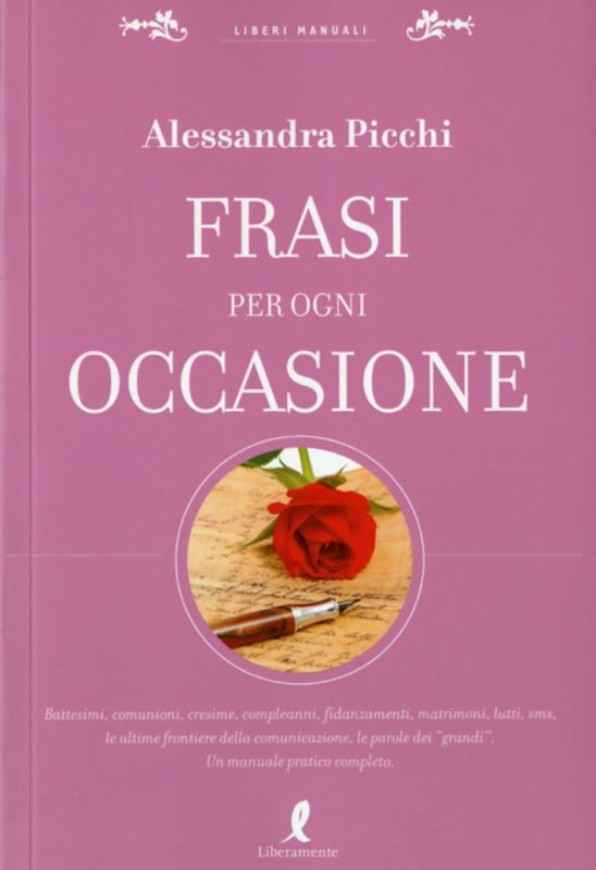 FRASI PER OGNI OCCASIONE