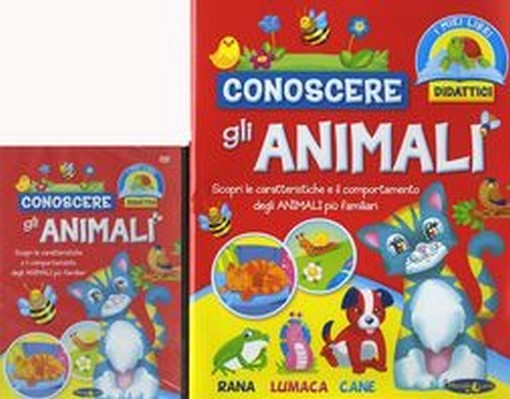 CONOSCERE GLI ANIMALI + DVD aa.vv