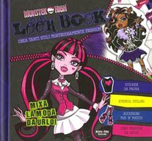 MONSTER HIGH LOOK BOOK aa.vv