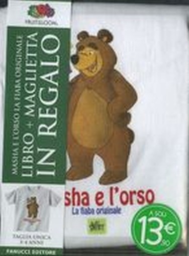 MASHA E L'ORSO + MAGLIETTA 3-4 ANNI aa.vv