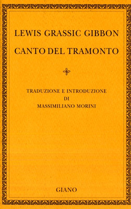 CANTO DEL TRAMONTO (IL)