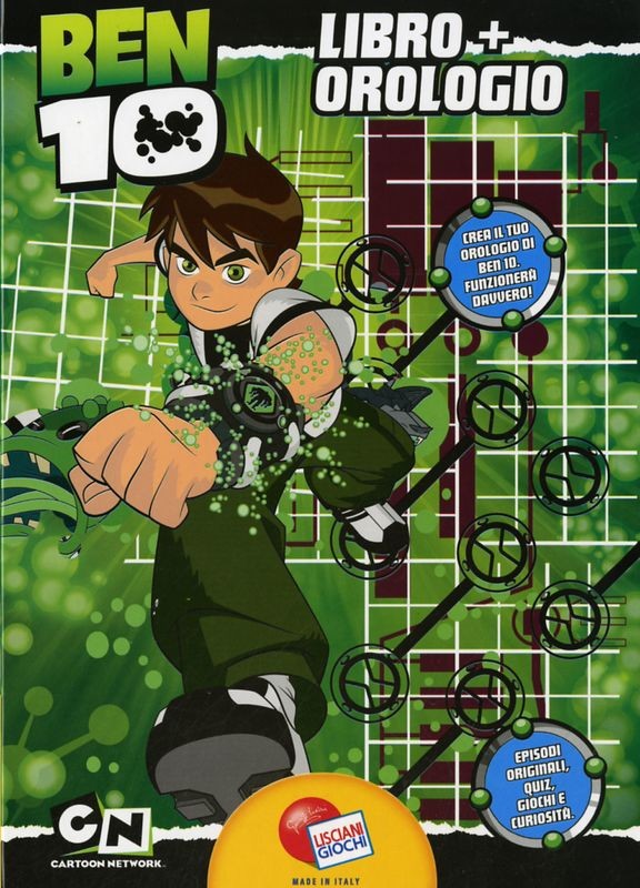 BEN 10 LIBRO CON OROLOGIO