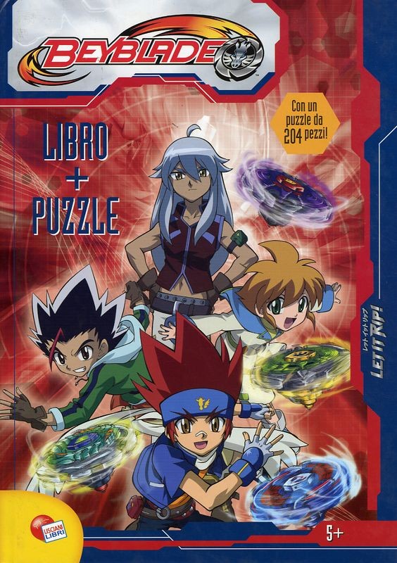 BEYBLADE LIBRO + PUZZLE