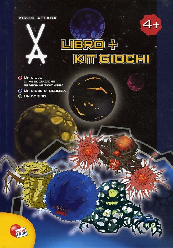 VIRUS ATTACK LIBRO + KIT GIOCHI