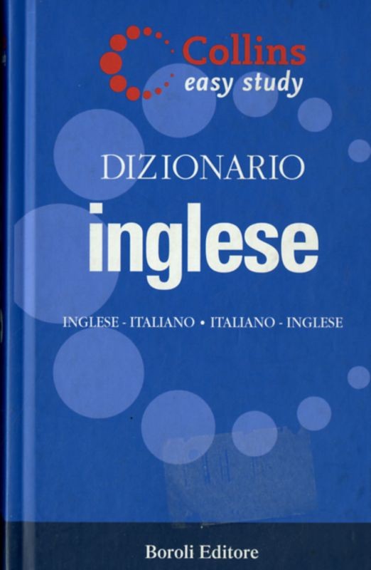 DIZIONARIO INGLESE EASY STUDY