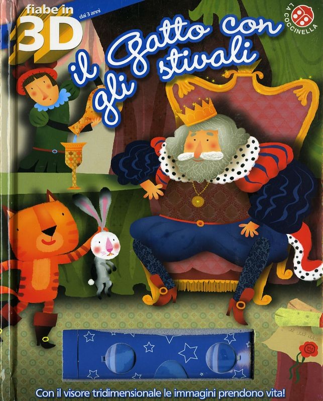 GATTO CON GLI STIVALI FIABE IN 3D
