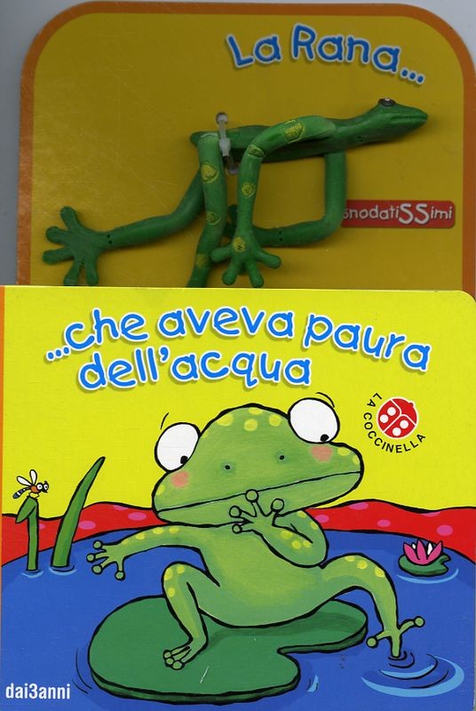 RANA CHE AVEVA PAURA DELL'ACQUA