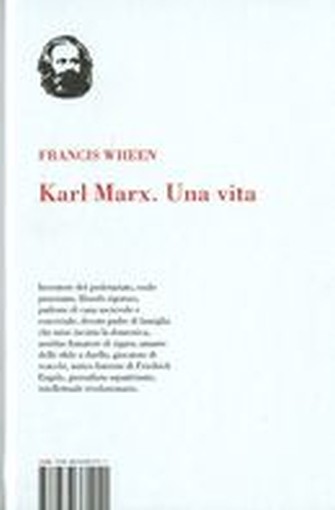 KARL MARX UNA VITA Wheen Francis