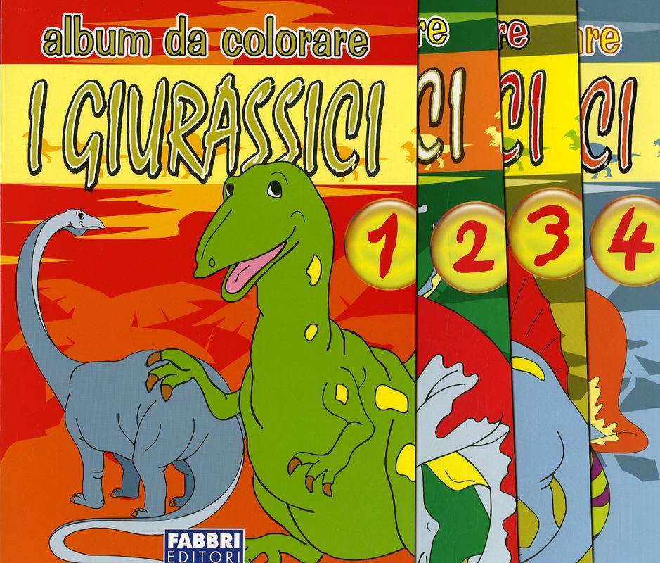 CF.I GIURASSICI 24PZ 4 TIT.