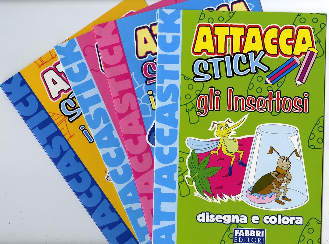 CF.ATTACCASTICK 24PZ 4 TIT ASSORTIT
