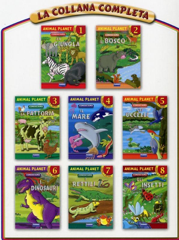 CF.ANIMAL PLANET 24PZ 8 TITOLI