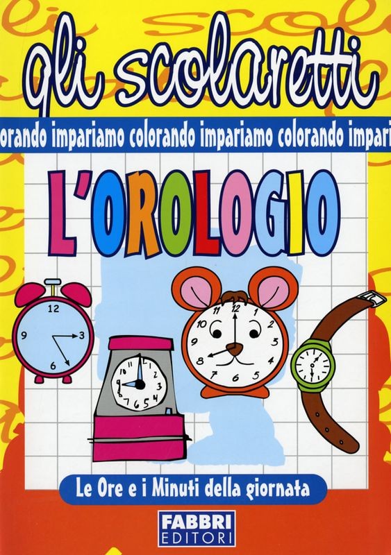 CF.GLI SCOLARETTI OROLOGIO 10PZ 1TI