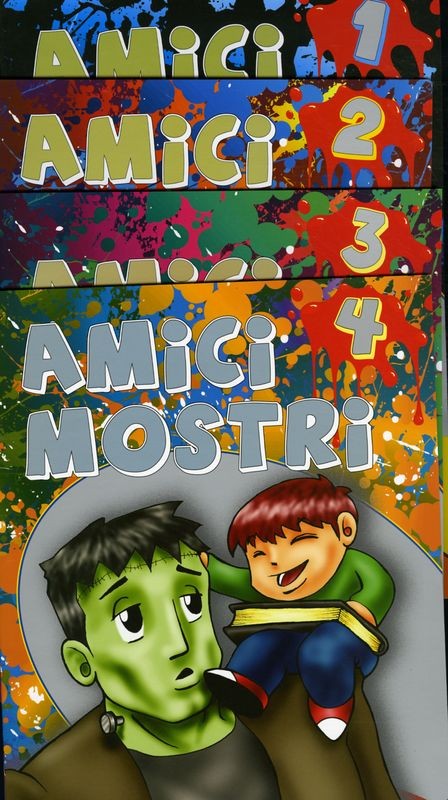 CF.AMICI MOSTRI 24PZ 4 TITOLI ASSOR