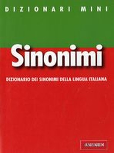 DIZIONARIO SINONIMI