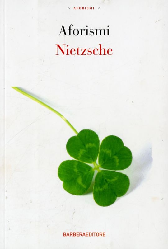 AFORISMI DI NIETZSCHE