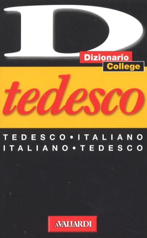 DIZIONARIO TEDESCO-ITALIANO