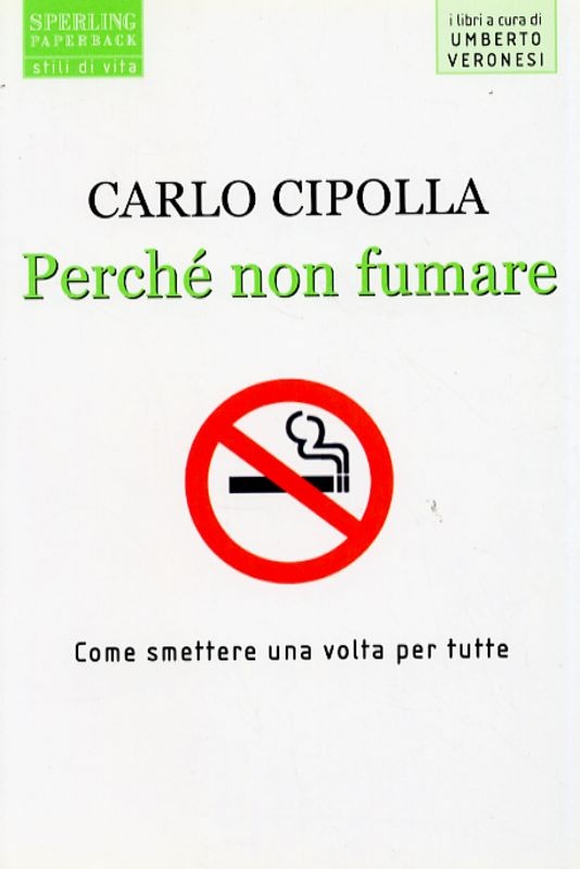 PERCHE' NON FUMARE