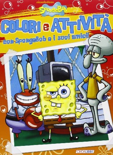 SPONGEBOB COLORI E ATTIVITA' aa.vv