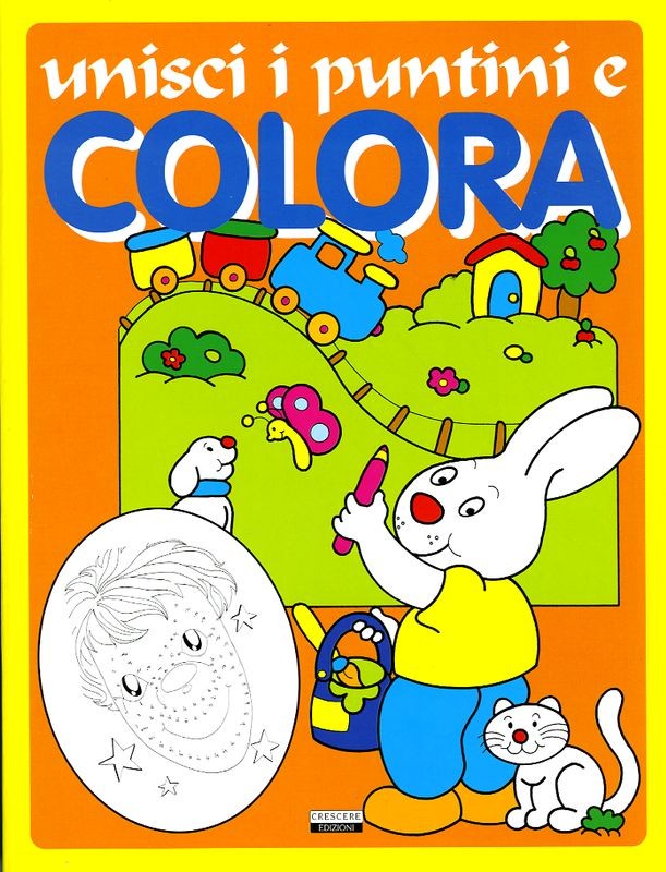UNISCI I PUNTINI E COLORA CONIGLIO
