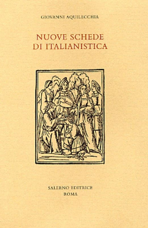 NUOVE SCHEDE DI ITALIANISTICA