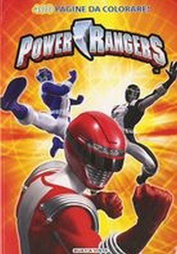 POWER RANGERS 400 PAGINE DA COLORAR