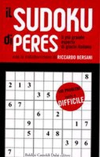 SUDOKU DI PERES DIFFICILE