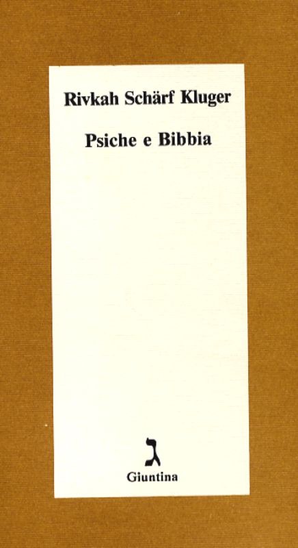 PSICHE E BIBBIA