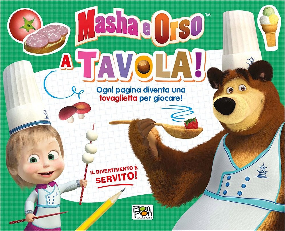 MASHA E ORSO A TAVOLA ! aa.vv