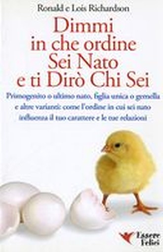 DIMMI IN CHE ORDINE SEI NATO E TI D Richardson Ronald