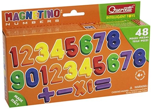 Quercetti 5433 - 48 Numeri Magnetici