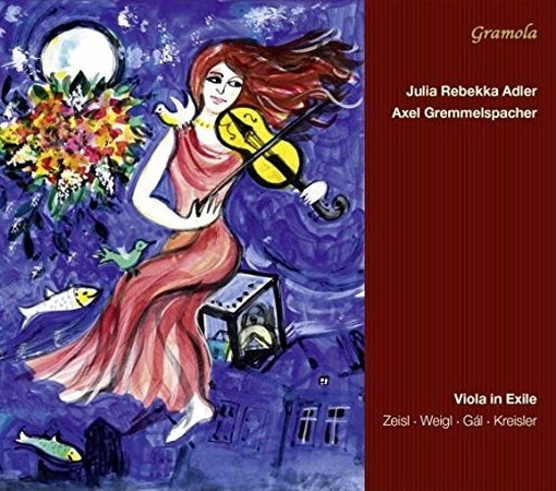Viola in Exile - Brani di musicisti nati a Vienna ed esisliati dal nazismo  ADLER REBEKKA JULIA  vla