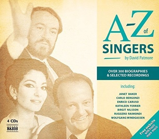 A - Z of Singers - Le registrazioni e la carriera di 300 famosi cantanti  VARI  